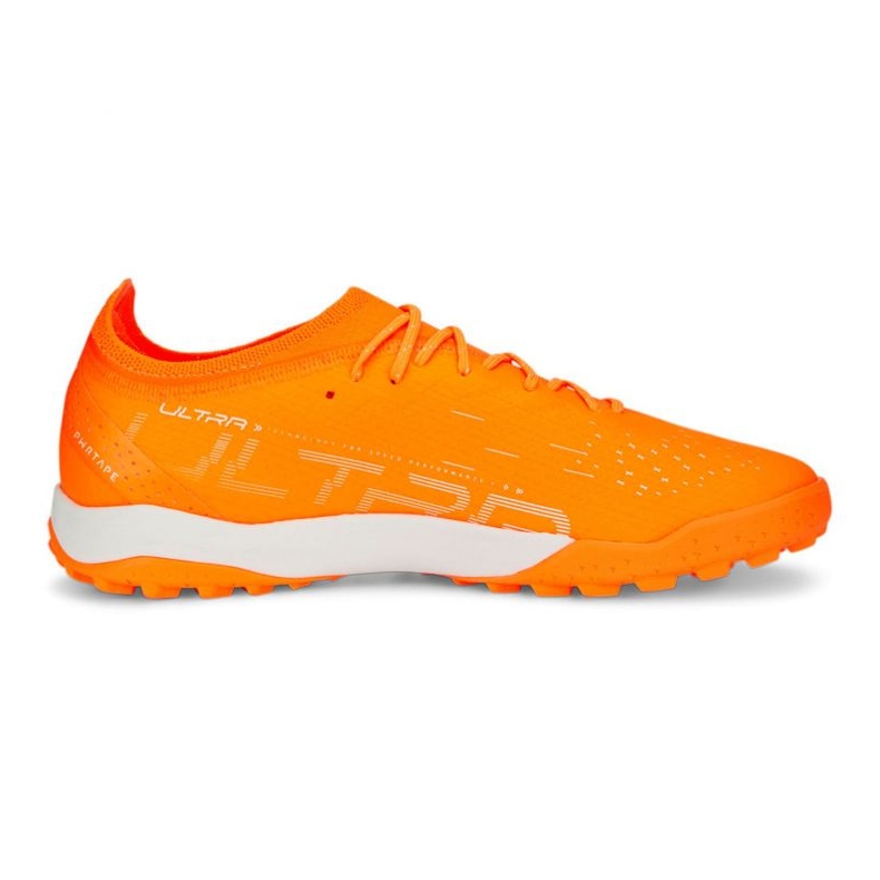 Chaussures Puma Ultra Eltimate Cage Tt M 107210 01 orange oranges et rouges 1