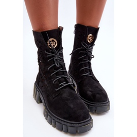 Bottes Ouvrières Ajourées Noires Idéalement le noir 4