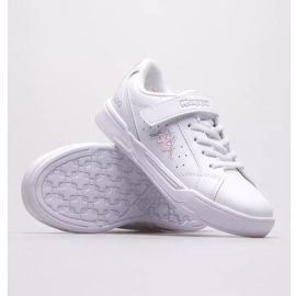 Chaussures Kappa Beatty K Jr 261041K-1017 blanche 1 Chaussures Kappa Beatty K Jr 261041K-1017 blanche 1