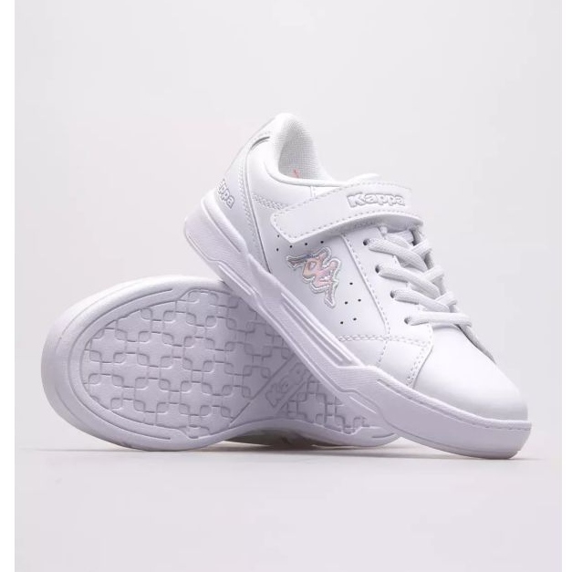 Chaussures Kappa Beatty K Jr 261041K-1017 blanche 1 Chaussures Kappa Beatty K Jr 261041K-1017 blanche 1