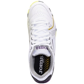 Chaussures de football Joma Dribling Turf 2332 M DRIW2332TF blanche blanche 1