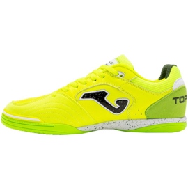 Chaussures de football Joma Top Flex Indoor 2309 M TOPW2309IN jaune jaunes 1