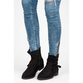 Seastar Bottines en daim le noir 6