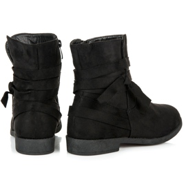 Seastar Bottines en daim le noir 4