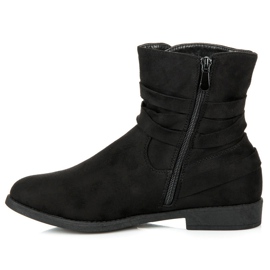 Seastar Bottines en daim le noir 3