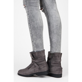 Seastar Bottines en daim gris 5