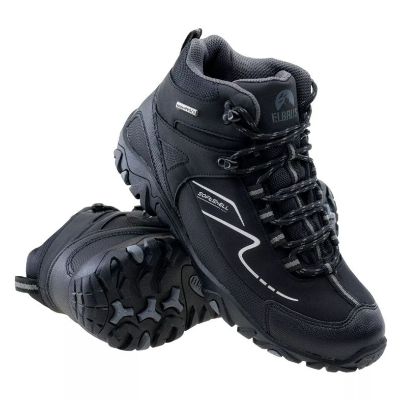 Chaussures Elbrus Maash Mid Wp M 92800210634 noir 1