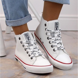 Baskets isolées Big Star W INT1898A blanc blanche 3