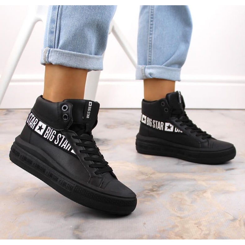 Big Star W INT1901B chaussures de sport isolées noir 2