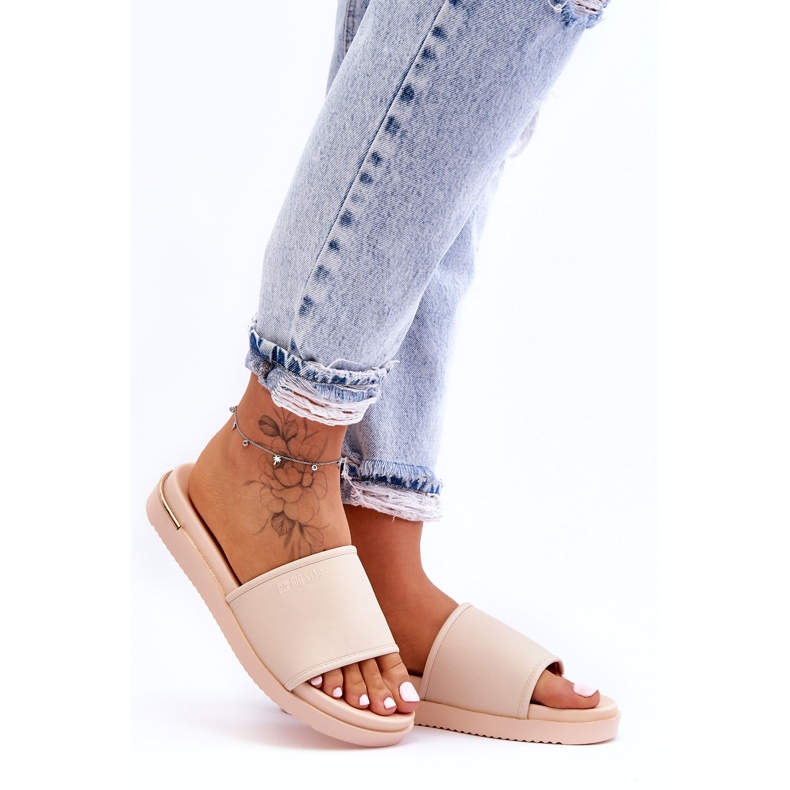 Chaussons Plateforme Femme Big Star LL274933 Beige 2