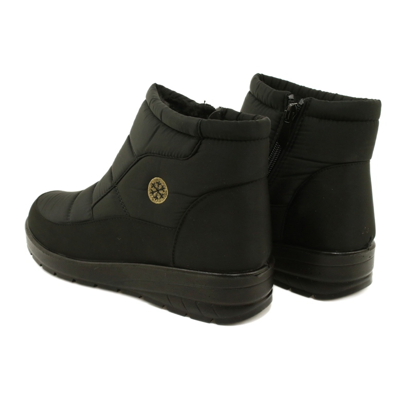 NEWS Bottes de neige féminines légères sur 22SN26-5029 FOURNE NOIR le noir 3