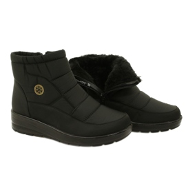 NEWS Bottes de neige féminines légères sur 22SN26-5029 FOURNE NOIR 4