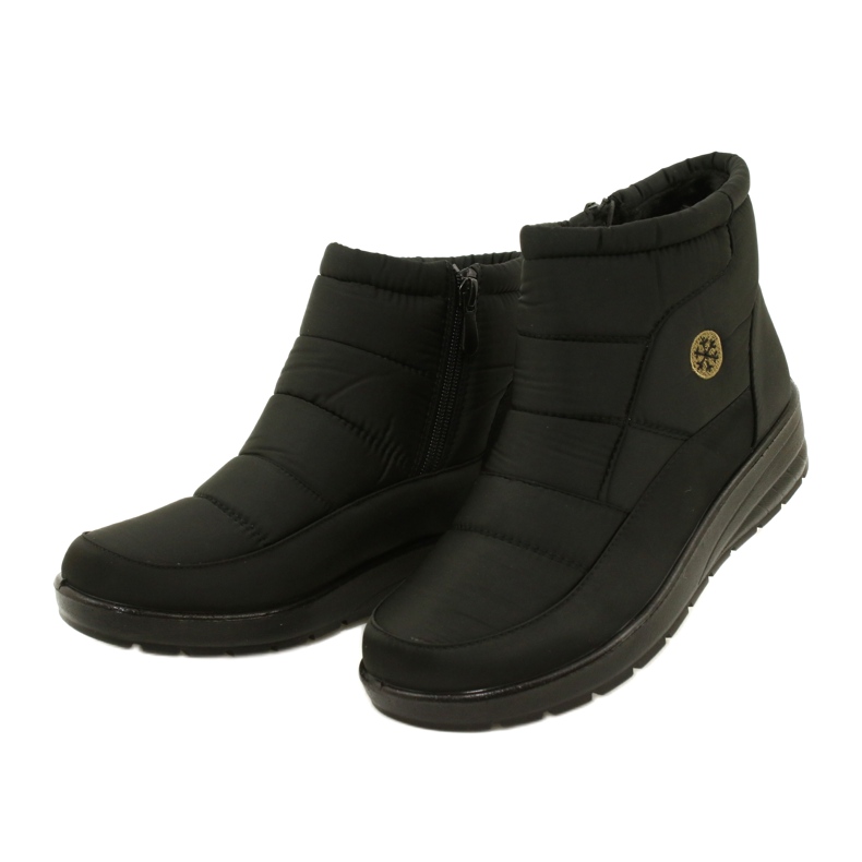 NEWS Bottes de neige féminines légères sur 22SN26-5029 FOURNE NOIR le noir 2