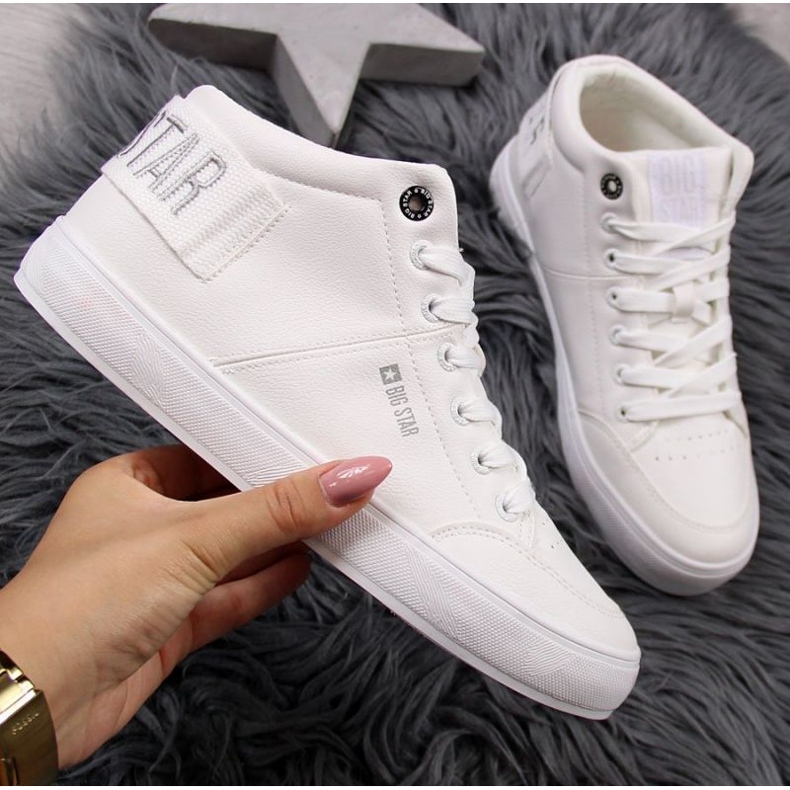 Chaussures Big Star Femme EE274352 INT1226A blanche 1