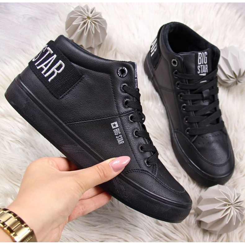 Chaussures Big Star Femme EE274351 INT1226C noir 1