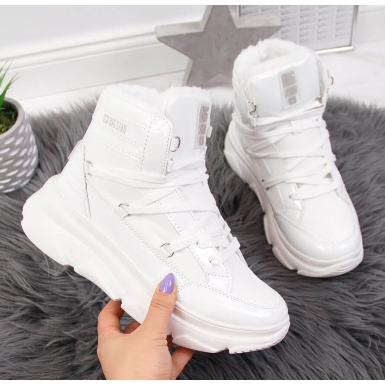 Bottes de neige Big Star W II274463 INT1613B blanche 1