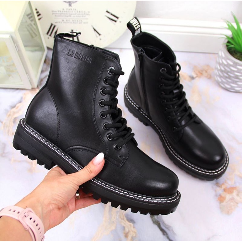 Chaussures Big Star Femme INT1753A le noir 1 Chaussures Big Star Femme INT1753A le noir 1