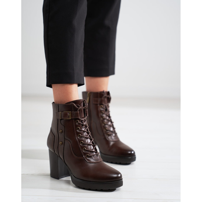 Sacs pour femmes lacés sur le poteau Shelovet marron brun 1 Sacs pour femmes lacés sur le poteau Shelovet marron brun 1