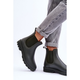 PG3 Galoches Mat Slip-on Femme Vert Foncé Helinca 5