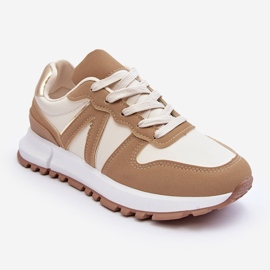 PG1 Chaussures Sport Femme Marron-Beige Kabama 1