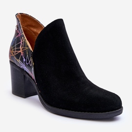 Bottes en Cuir pour Femme à Talon Maciejka 04492-99 Noir le noir 1