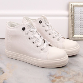 Baskets pour femmes sur le coin blanc Big Star EE274128 2