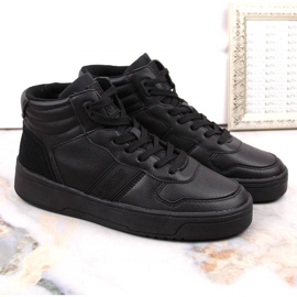 Chaussures de sport homme baskets noires Big Star KK174135 le noir 1