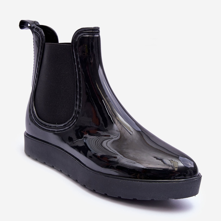 PS1 Bottes de Pluie Femme Noir Deila 1