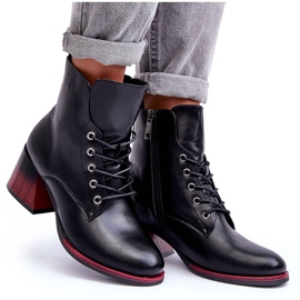 Vinceza Bottes à Talons Hauts Noir Luloshe le noir 11