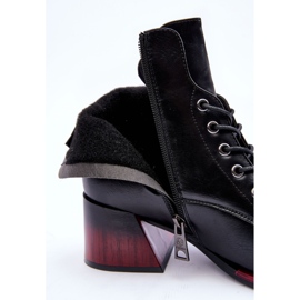Vinceza Bottes à Talons Hauts Noir Luloshe le noir 2