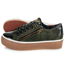 Kylie Baskets laquées vert 4