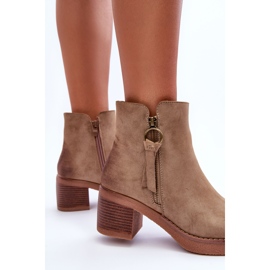 WS1 Bottes Femme Daim Classiques Beige Limoso 2