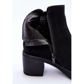 WS1 Bottes Classiques en Daim pour Femme Noir Limoso le noir 2