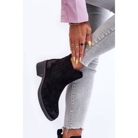 WS1 Bottes Classiques En Daim Pour Femme Noir Metanassa le noir 4