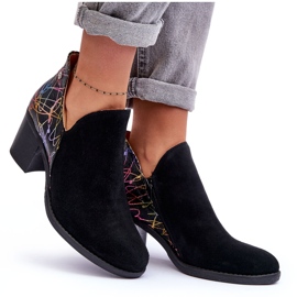 Bottes en Cuir pour Femme à Talon Maciejka 04492-99 Noir le noir 9