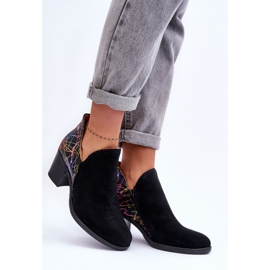 Bottes en Cuir pour Femme à Talon Maciejka 04492-99 Noir le noir 2