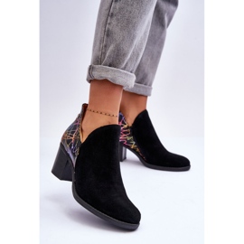 Bottes en Cuir pour Femme à Talon Maciejka 04492-99 Noir le noir 3