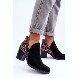 Bottes en Cuir pour Femme à Talon Maciejka 04492-99 Noir le noir 7