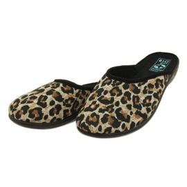 Adanex Chaussons Panthère le noir 3