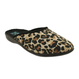 Adanex Chaussons Panthère le noir 1