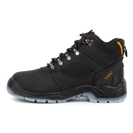 Bottes de travail en cuir URGENT 126/OB Src sans embout le noir 2