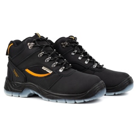 Bottes de travail en cuir URGENT 126/OB Src sans embout le noir 5