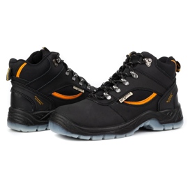 Bottes de travail en cuir URGENT 126/OB Src sans embout le noir 7