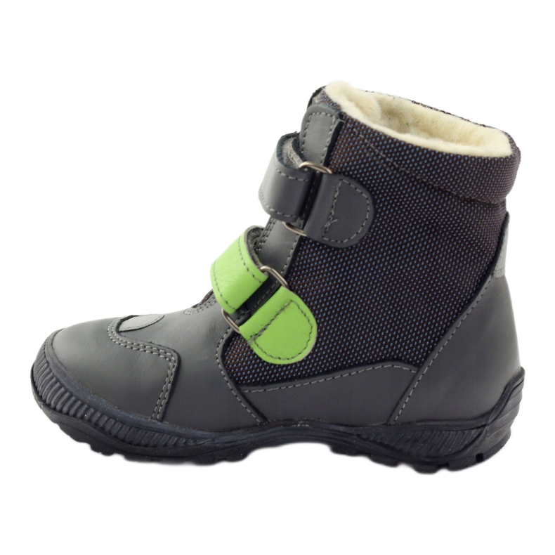 Bartuś Boots bottes bottes avec membrane 315 pour le velcro gris / vert 2 Bartuś Boots bottes bottes avec membrane 315 pour le velcro gris / vert 2