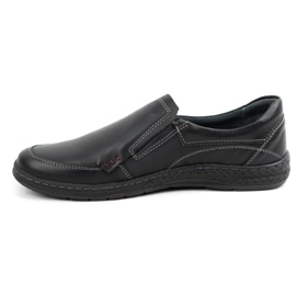 Olivier Mocassins cuir homme 943MA noir le noir 1 Olivier Mocassins cuir homme 943MA noir le noir 1