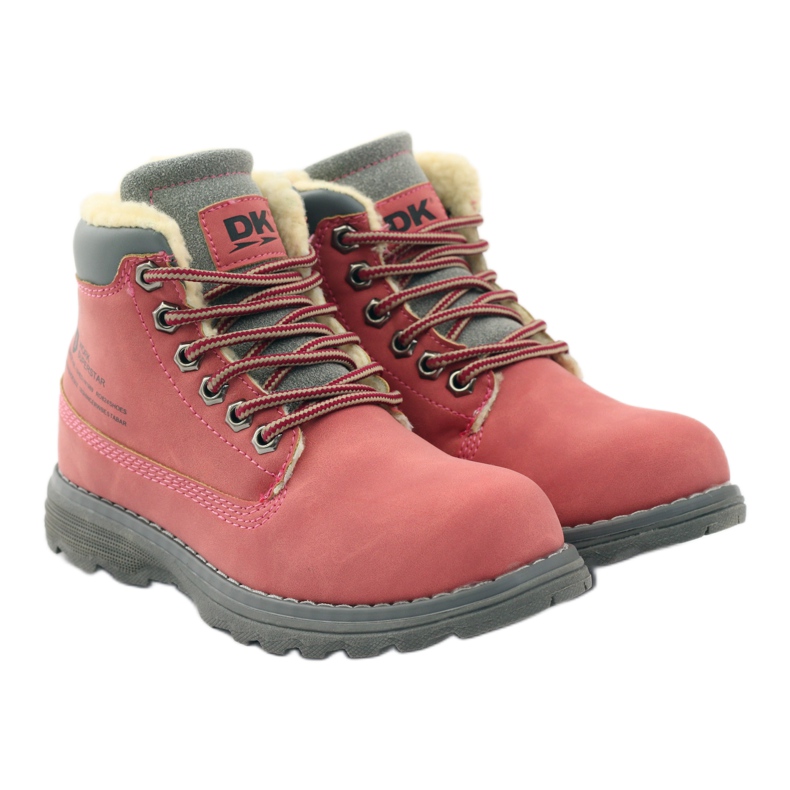DK Bottes de randonnée d'hiver avec fermeture éclair 75009 rose 4 DK Bottes de randonnée d'hiver avec fermeture éclair 75009 rose 4
