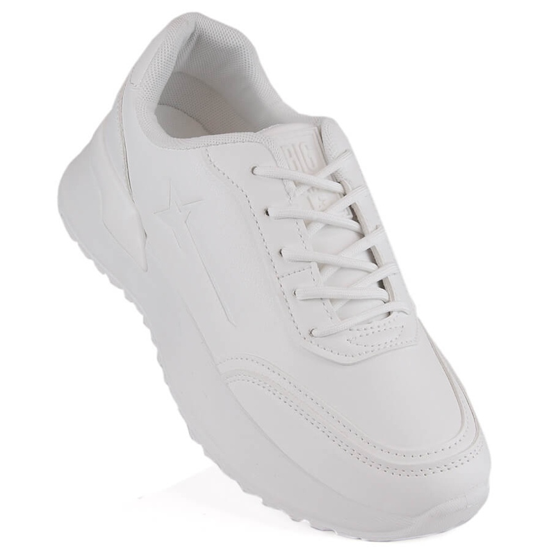 Baskets blanches chaussures de sport Big Star MM274224 1 Baskets blanches chaussures de sport Big Star MM274224 1