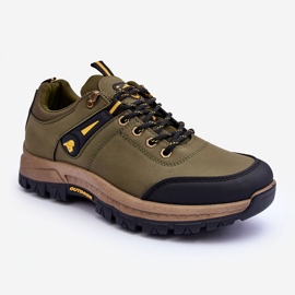 PG3 Bottes de Randonnée Classiques Homme Basses Vert Aldeos 1