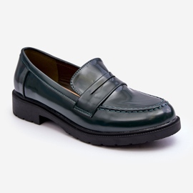 FG2 Mocassins Classiques Femme Vert Faradays 2