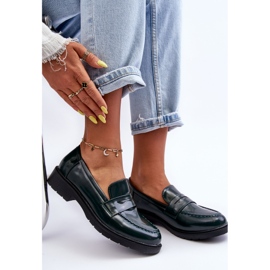 FG2 Mocassins Classiques Femme Vert Faradays 4